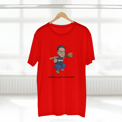 Strength Revolution #Broomstickcrew Squat Men's Red Tee