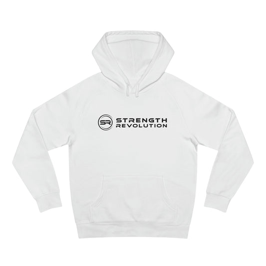 Strength Revolution Unisex White Hoodie