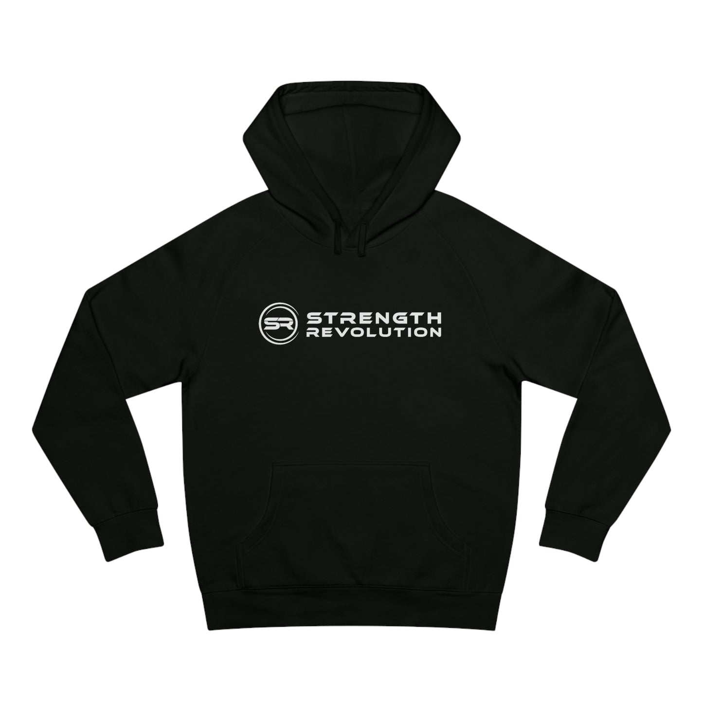 Strength Revolution Unisex Black Hoodie