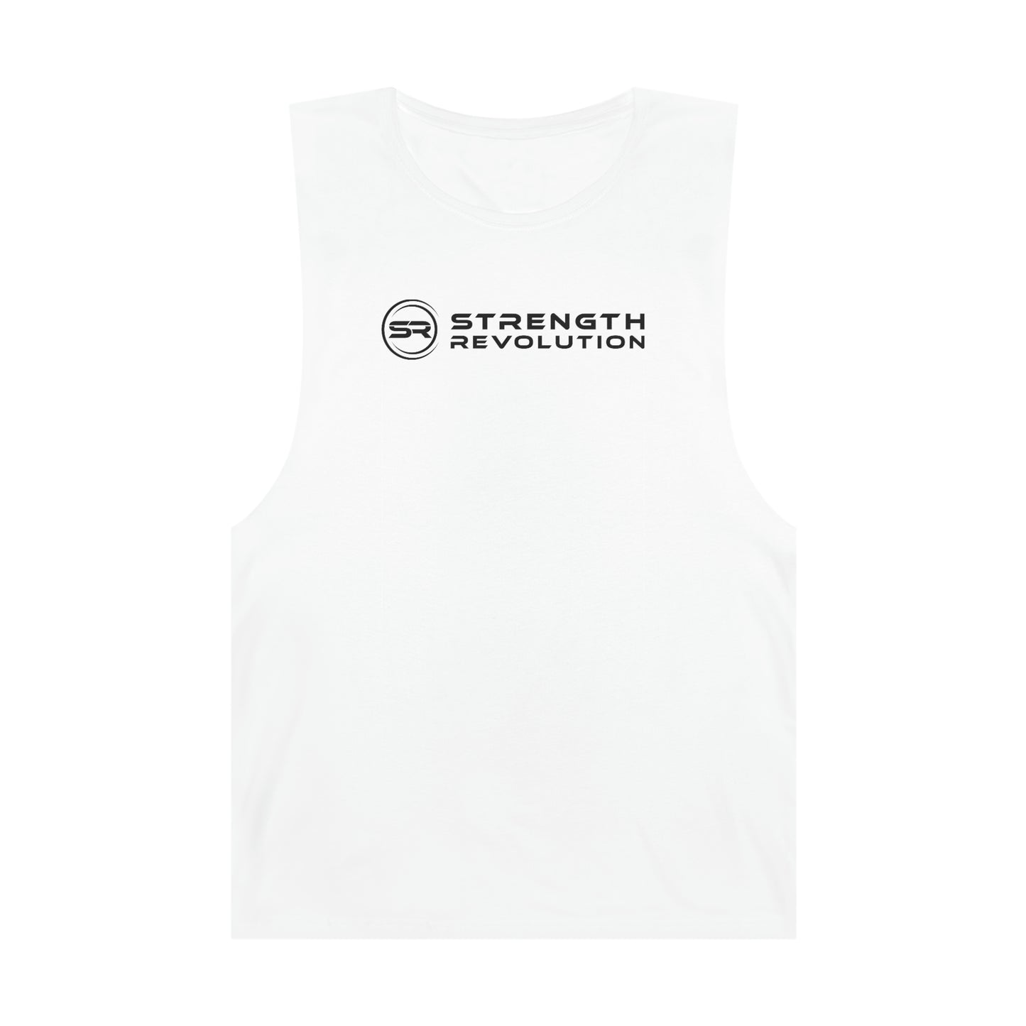 Strength Revolution Unisex White Tank