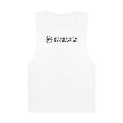 Strength Revolution Unisex White Tank